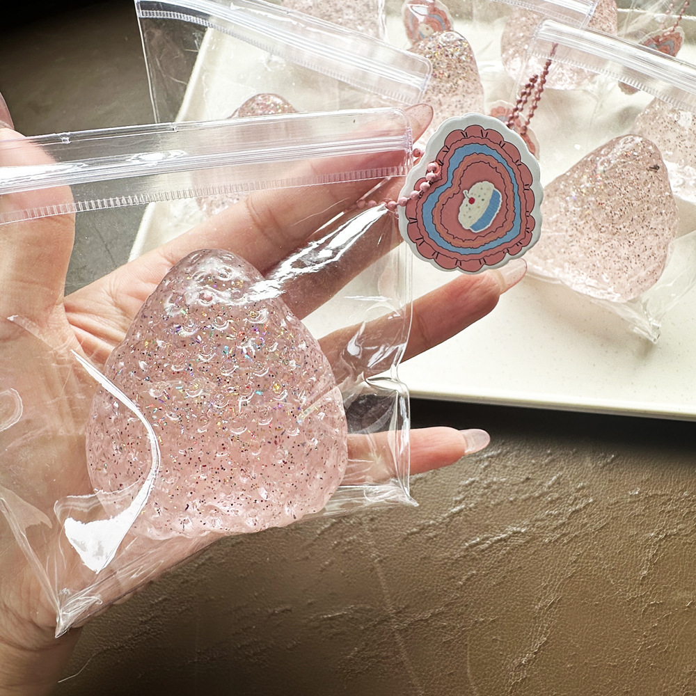 Sparkling big strawberry