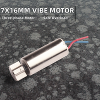 7x16mm 1,5V Dreiphasiger Kernloser Vibrationsmotor JMM1420 für Erwachsenen-Spielzeug, 7mm Kernloser Vibrationsmotor für Erwachsenenprodukte