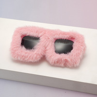 Nouvelle vente chaude lunettes de soleil en peluche pour enfants hiver hommes et femmes boîte lunettes de soleil bébé lunettes en gros