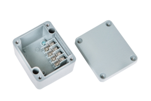 Als loạt nhôm khối thiết bị đầu cuối hộp phẳng & cầu thang loại với phạm vi nhiệt độ rộng trong nhà & Ngoài trời hộp phân phối - Product Image 2