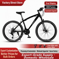 Vélo tout-terrain 24 pouces pour adolescents, 4 vitesses, cadre en acier à haute teneur en carbone, roues en alliage d'aluminium, vente en gros, directement de l'usine