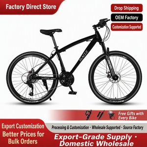 Vélo tout-terrain 24 pouces pour adolescents, 4 vitesses, cadre en acier à haute teneur en carbone, roues en alliage d'aluminium, vente en gros, directement de l'usine - Product Image 5
