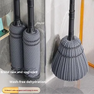 Hands-Free Chenille Sustainable <strong>Mop</strong> Home Use One-Step Cleaning Self-Wringing Water Spin Lazy Rotating 301-500ml Capacity 40%-50% - Product Image 3