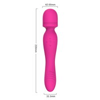 Y.LOVE Doppelkopf-Körperwellen-Massagestab für Frauen Vibrator Sexspielzeug Hersteller