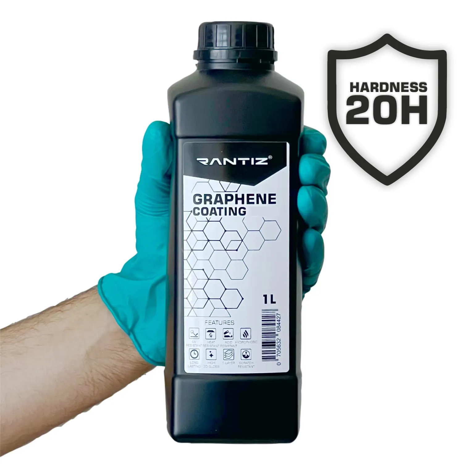 PURE GRAPHENE COATING 20H 1000ml CAR CARE PROTECTION SUPER HYDROPHOBIC SELF HEALING DETAILING NANO LIQUID ENOUGH FOR 33 CARS