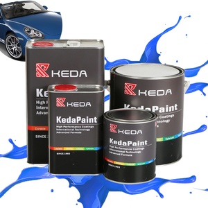 สีเคลือบเงา KEDA สำหรับงานซ่อมสีรถยนต์ คุณภาพสูง คุ้มค่า ราคาประหยัด สีเคลือบเงา 2k สำหรับรถยนต์ - Product Image 1