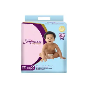 A grade ultra thin baby diapers produced with stocked materials baby diapers