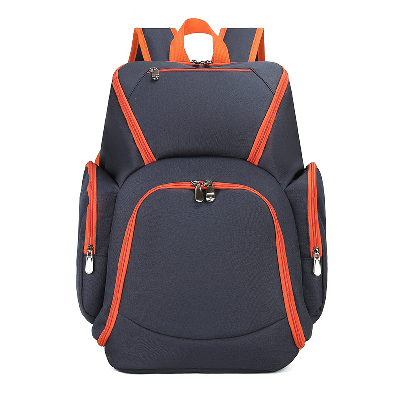 bleu marine et orange