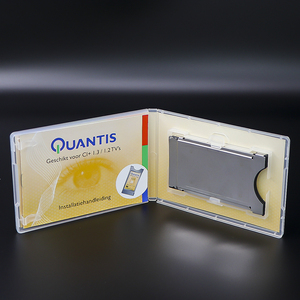 YUZMEI Boîte de rangement en plastique pour carte <span class=keywords><strong>CAM</strong></span>, étui transparent pour <span class=keywords><strong>module</strong></span> d'accès conditionnel, support de protection pour <span class=keywords><strong>module</strong></span> <span class=keywords><strong>CI</strong></span> pour télévision numérique - Product Image 2