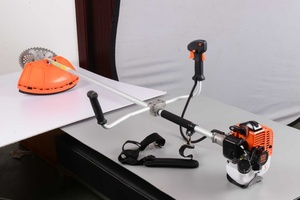 260 Model Industrial Grade Side-mounted Gasoline <strong>Lawn</strong> <strong>Mower</strong> 25.4cc Two-stroke 0.75kw with Side Toss &amp; Back Catch Grass Disposal - Product Image 3