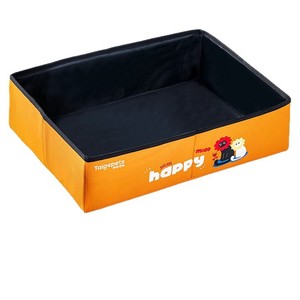 Caja de arena portátil, a prueba de salpicaduras, para montar en el coche, para gatitos, tamaño extra grande, plegable y desechable para viajes. - Product Image 1
