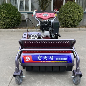 Tondeuse à gazon industrielle autopropulsée monocylindre 600 mm avec moteur puissant, largeur de coupe, conception à poussée manuelle H12-SJ-600 Electr - Product Image 5
