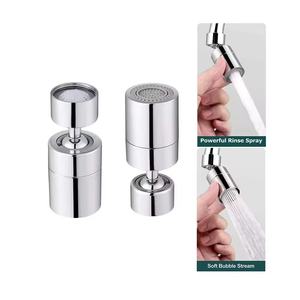 Aérateur <span class=keywords><strong>de</strong></span> robinet <span class=keywords><strong>d</strong></span>'évier <span class=keywords><strong>de</strong></span> cuisine en laiton à double fonction <span class=keywords><strong>de</strong></span> style moderne NES-76 Adaptateur <span class=keywords><strong>d</strong></span>'<span class=keywords><strong>air</strong></span> pivotant à 720 degrés Robinet <span class=keywords><strong>de</strong></span> <span class=keywords><strong>salle</strong></span> <span class=keywords><strong>de</strong></span> <span class=keywords><strong>bain</strong></span> durable - Product Image 4