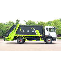 Camion à ordures compacteur CLW DONGFENG 4X2, transmission manuelle diesel, Euro 6, véhicule de collecte des déchets