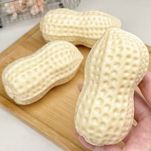 Funboxes Jouet en caoutchouc souple et amusant en forme de fromage géant transparent, à texture <span class=keywords><strong>Vaseline</strong></span>, unisexe, sans remontée, pour cadeaux de fête - Product Image 3