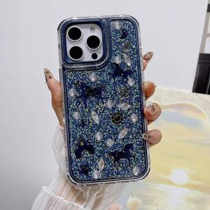 360 Chống Sốc <span class=keywords><strong>Defender</strong></span> Đen Trường Hợp Điện Thoại Cho iPhone 16 (6.1) Phụ Nữ Và Cô Gái Forros Sang Trọng TPU PC Funda Para Movil - Product Image 5