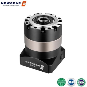 Reductor Planetario de Brida Redonda al por Mayor de Fábrica, Relación 10:1, Salida de Orificio, Caja de Engranajes Planetaria para Motor NEMA23 - Product Image 2