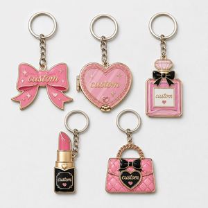 Llaveros Metálicos Personalizados de Alta Calidad para Mujer, Bonitos Colgantes Femeninos, Cadenas con Diseño Dulce y Moderno, Llavero de Recuerdo - Product Image 1