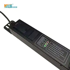 KLS משלוח מהיר 0U 3 פאזי הספק גבוה 0U 45KW 63A ארון מתלה PDU באיכות גבוהה עם הגנה אישית על מיתוג אוויר