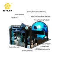 Eplay Cinéma VR 9D Professionnel en Métal pour Intérieur, Solution Complète pour Projets d'Aéroports, En Vente