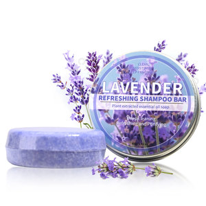 Savon Shampoing Artisanal <span class=keywords><strong>Bio</strong></span> à l'Olive 60g pour Nourrir, Contrôler l'Excès de Sébum, Hydrater et Fixer les Cheveux, Produit Nettoyant Capillaire - Product Image 5