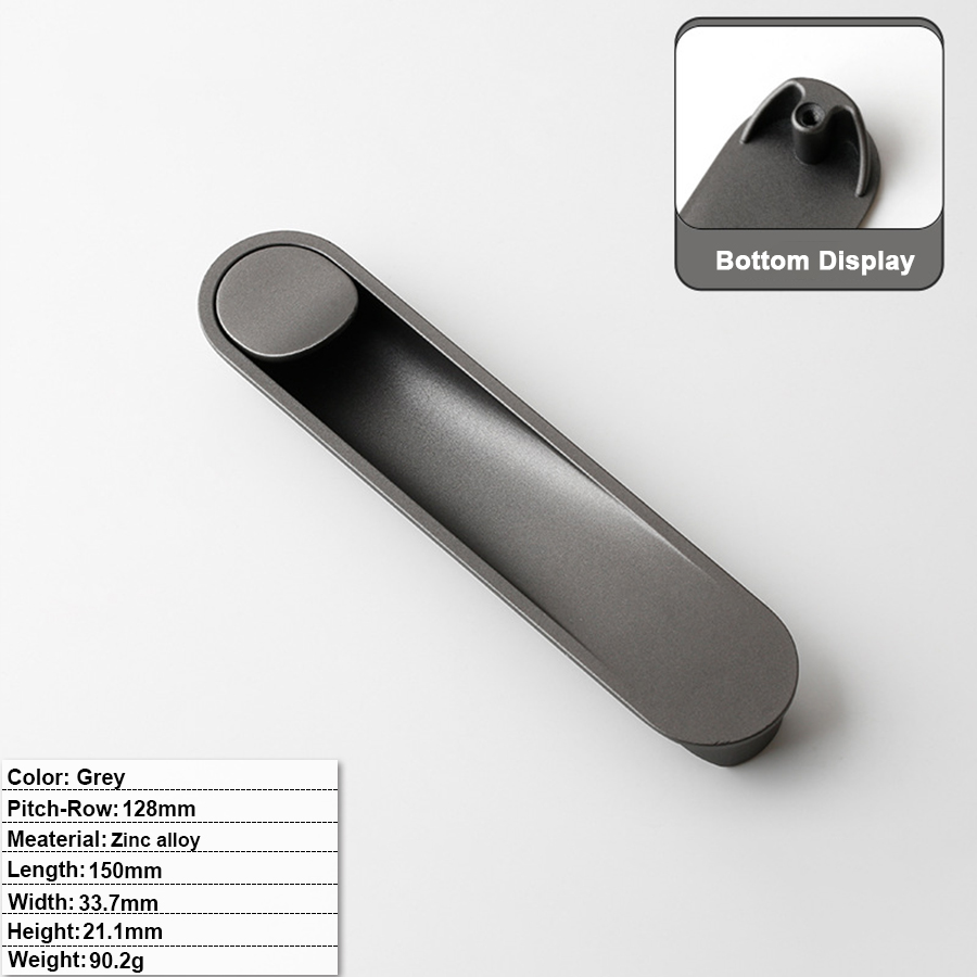 Distance de trou Gris-CY-FH-078 - 128mm