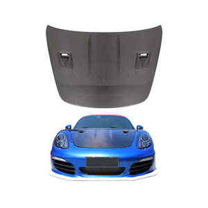 Modification et amélioration de la voiture 991 (2012-2018) : pare-chocs avant en fibre de carbone, capot moteur, protection du capot moteur pour 911 - Product Image 1