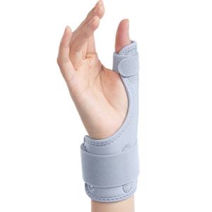 อุปกรณ์พยุงข้อมือและนิ้วหัวแม่มือ TFCC ระบายอากาศได้ดี พร้อมการรองรับปลอกเอ็น สีเทาอ่อน ทำจากโพลีเอสเตอร์ เพื่อการมั่นคงและความสบายจากการกดทับ - Product Image 1