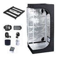 Carpa de Cultivo Hidropónico Inteligente con Control WiFi de 4x4 pies, Kits Completos con Monitoreo Automatizado para Cultivo de Plantas en Interiores