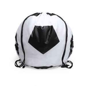 Sac à dos de football à cordon de serrage en polyester imprimé numériquement avec logo personnalisé, idéal pour la promotion sportive, le basketball et la salle de sport – Nouveauté 2026, Vente Flash - Product Image 3