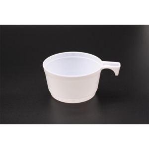 Premium PS Blue Transparent DTC <b>Cup</b> with Handle Portable Colored <b>Plastic</b> Vessel for Daily Hydration and Travel - Product Image 1