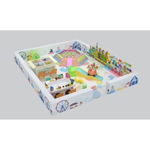 Terrain de jeux pour enfants intérieur doux jouer vilain château petit équipement de terrain de jeu pour enfants intérieur - Product Image 3