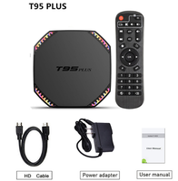 Smart Android 11.0 8K RK3566 2.4G/5GHz double bande Wifi + BT4.0 T95 Plus Android Tv Box