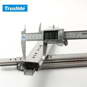 TH2053LK 53mm Voll auszug Schubladen schieber Lasts tärke 115 kg Hochleistungs-Teleskops chien verriegelung Voll auszug - Product Image 4