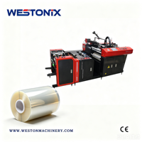 Machine à plastifier thermique intelligente électrique automatique WESTONIX 540A, haute productivité, multifonctionnelle