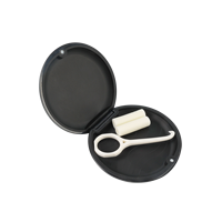 Boîte de rangement magnétique personnalisée Decaresmile pour aligneurs dentaires, étui pour appareil de rétention, boîtes orthodontiques en silicone colorées