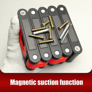 Toptan taşınabilir alüminyum manyetik su terazisi 5 tarafı katlanır su terazisi - Product Image 4