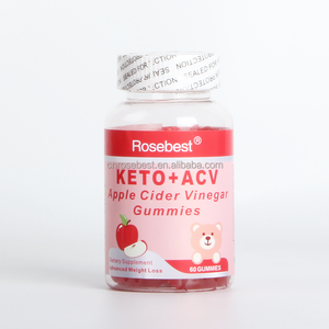 L'aceto di sidro di mele senza zucchero si Detox dimagrante dimagrante caramelle gommose di aceto di sidro di mele biologico - Product Image 1