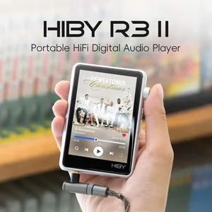 Hiby R3 II 2025 / R3 Gen 2 Âm Nhạc Máy Nghe Nhạc Bluetooth 5.1 Wifi Mqa16x DSD256 <span class=keywords><strong>Web</strong></span> Đài Phát Thanh USB Âm Thanh Dongle Dac X1600e es9219c 3.2 - Product Image 2