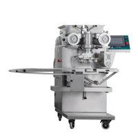 Nouvelle Machine Automatique Multifonctionnelle en Acier Inoxydable pour la Fabrication de Biscuits et l'Encrustage de Pâtisseries, 20-120 pièces/min, Boîtier en Bois