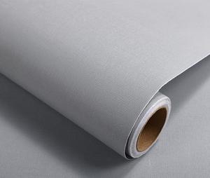 Çevre dostu PVC düz renk duvar kağıdı Modern kendinden yapışkanlı su geçirmez Peel sopa tasarım daire kullanımı için toptan - Product Image 1