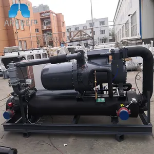 Unidade condensadora de água do mar para a refrigeração marinha
