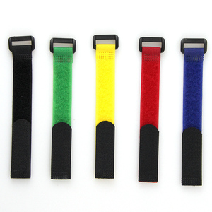 Bán buôn thân thiện với môi tự dính Back-to-Back Nylon móc vòng lặp quan hệ cáp khóa dây đai cho văn phòng nhà lớp học lưu trữ - Product Image 2