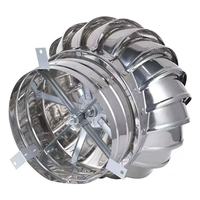 Ventilateur de toit éolien en acier inoxydable, ventilateur d'extraction d'air naturel alimenté par le vent, 300mm 400mm 500mm 600mm 800mm, ventilateur sans alimentation électrique