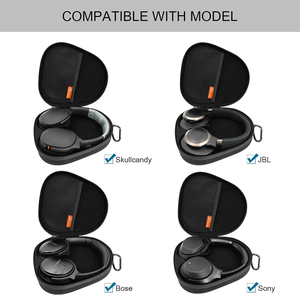 Estuche de viaje para auriculares EVA personalizado para Skullcandy/JBLs/<span class=keywords><strong>Bose</strong></span>/Sony, estuches con cremallera, bolsa de almacenamiento, solo estuche - Product Image 2