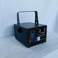 Projecteur laser d'animation couleur Tqdzkj 8W/10W, projecteur de scène DJ, compatible avec les logiciels ILDA+SD, AC90-240V universel