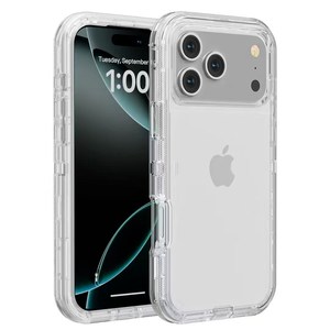 Honatop 360 Hậu Vệ Trường Hợp 360 Đối Với iPhone Trong Suốt, 3 Trong <span class=keywords><strong>1</strong></span> Hậu Vệ Caso Cứng Armor Đối Với iPhone XR 11 12 13 14 15 Pro 16 17 Max - Product Image 1