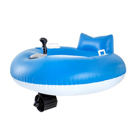 Nouveau flotteur gonflable électrique en PVC, jouet aquatique flottant pour 1 personne, propulsion en PVC, fabricant direct