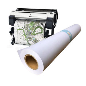 Petit rouleau 80g <span class=keywords><strong>A0</strong></span> blanc Cad traceur à jet d'encre <span class=keywords><strong>papier</strong></span> imprimable meilleur prix - Product Image 3