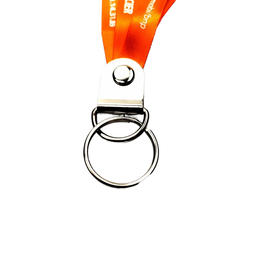 Custom Logo Satin Lanyard Carabiner New Short Hand Wrist Phone Strap Backpack Pendant Lanyard Key Chain-for Carabiner Lanyard Image 4